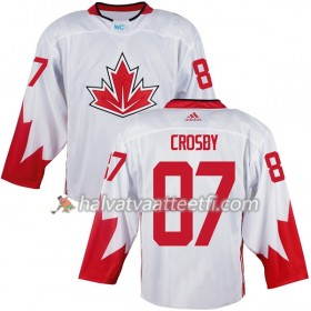 Kanada Pelipaita Sidney Crosby 87 Jääkiekon maailmancupin 2016 Valkoinen Paita